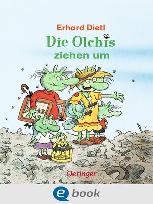 cover image of Die Olchis ziehen um